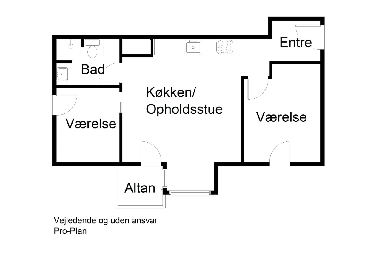 Lejlighed, Bødker Balles Gård 2, 1. lejl. 4, billede 2 af 9