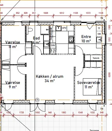 Rækkehus, Skovvang 6B, billede 5 af 16