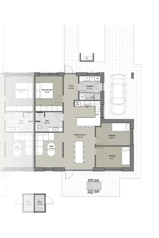 Rækkehus, Danehøje 95, billede 5 af 17