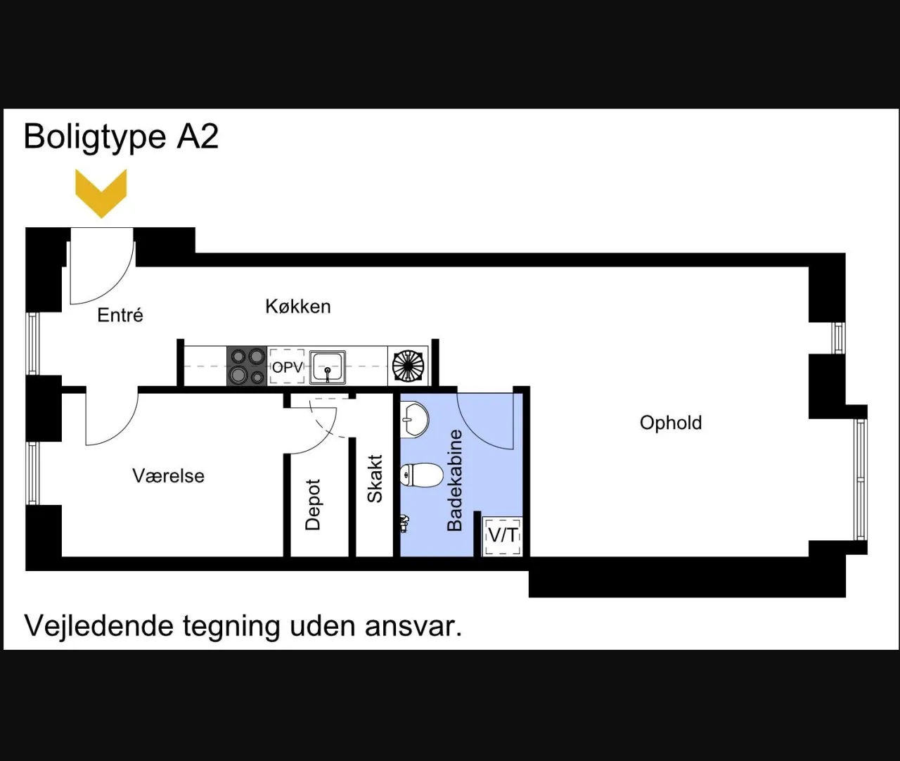 Lejlighed, Aarhus C, Søren Frichs Vej 13A, 2. 5, billede 5 af 7