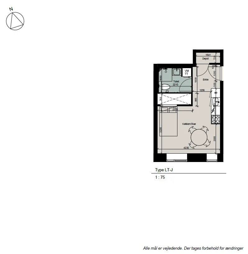 Lejebolig, Vejle, Boulevarden 15H, 3. 1, billede 3 af 8