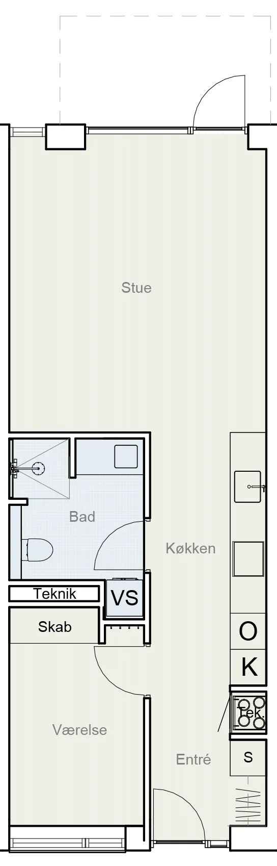 Lejlighed, Valdemarsgade 96, B1 Nr. 10, billede 5 af 5