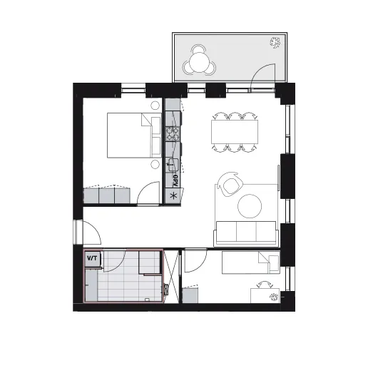 Lejebolig, Akvavitvej 7, 14. 2, 9000 Aalborg, billede 1 af 1