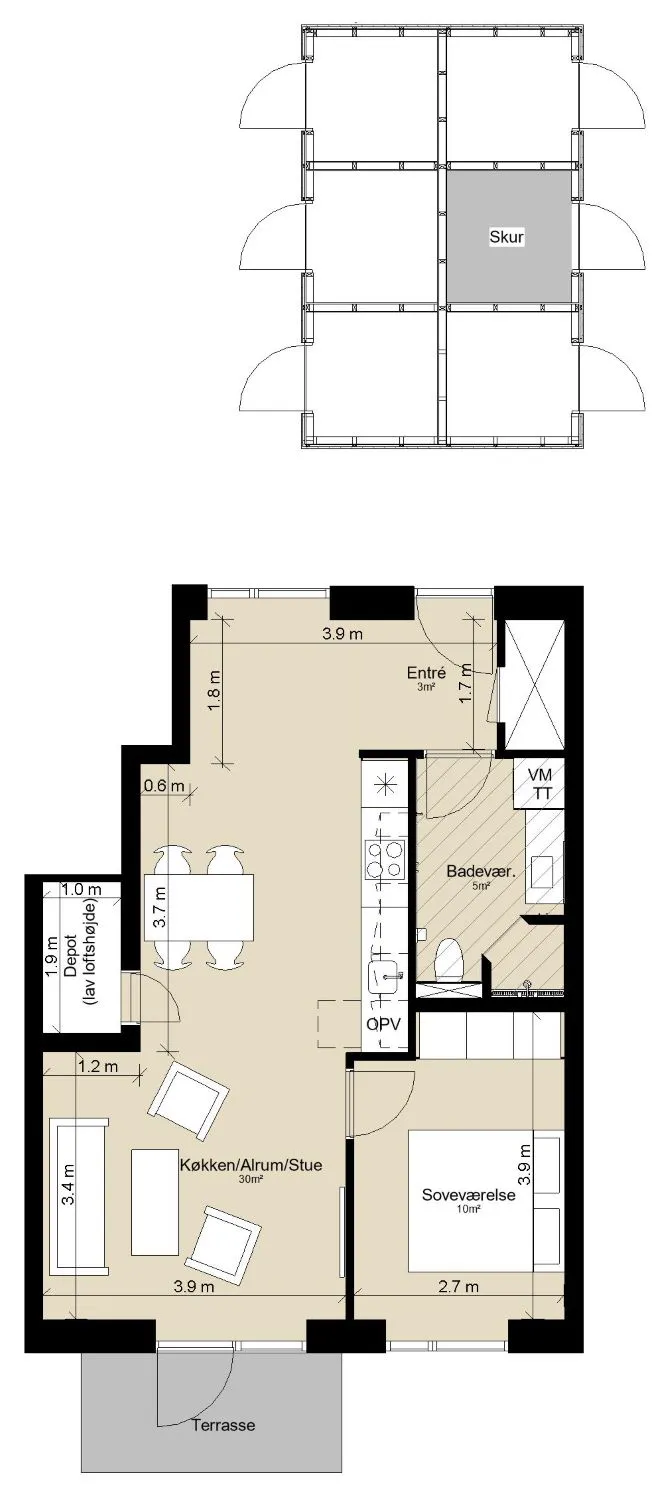 Lejebolig, Randøjevej 117, st., D, billede 1 af 2