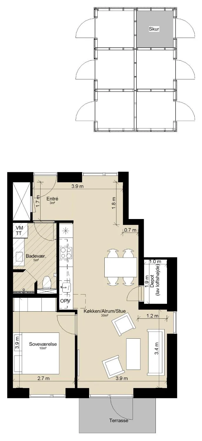 Lejebolig, Randøjevej 117, st., E, billede 1 af 2