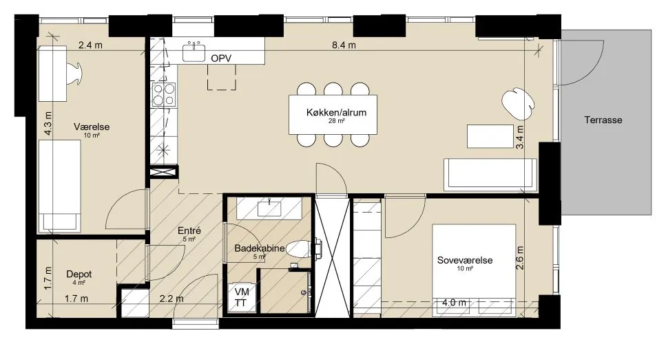 Lejlighed, Randøjevej 121, st., 4, billede 1 af 2