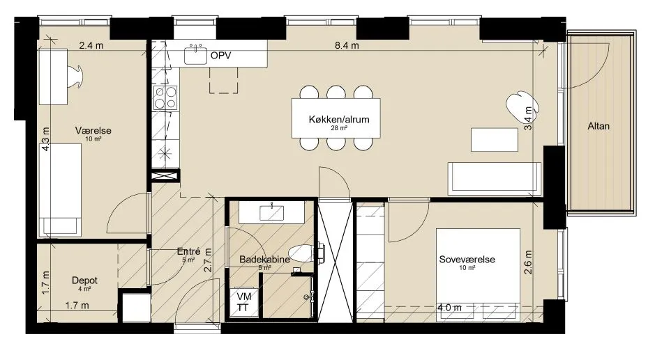 Lejlighed, Randøjevej 121, 2. sal, 1, billede 1 af 2